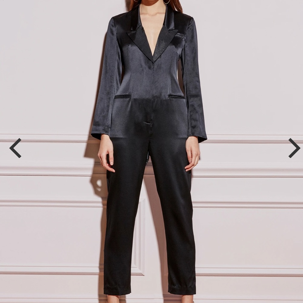 Fleur Du Mal Silk jumpsuit
